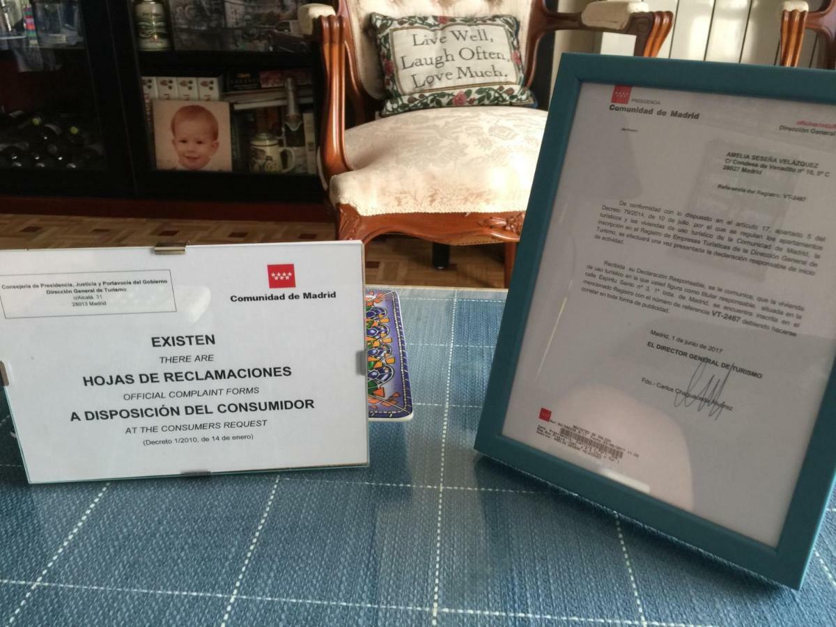Apartamento Vive En Maravillas Madrid Eksteriør billede